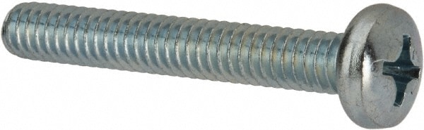 Value Collection PPMS0250175CZ Machine Screw: 1/4-20 x 1-3/4", Pan Head, Phillips Image