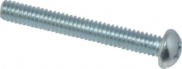 Value Collection PRMS0250200CZ Machine Screw: 1/4-20 x 2", Round Head, Phillips Image