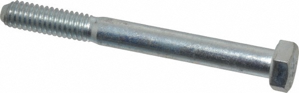 Made in USA 30037 Hex Head Cap Screw: 5/16-18 x 3", Grade 5 Steel, Zinc-Plated Image