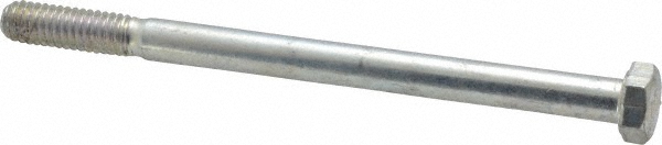 Made in USA 30041 Hex Head Cap Screw: 5/16-18 x 4-1/2", Grade 5 Steel, Zinc-Plated Image