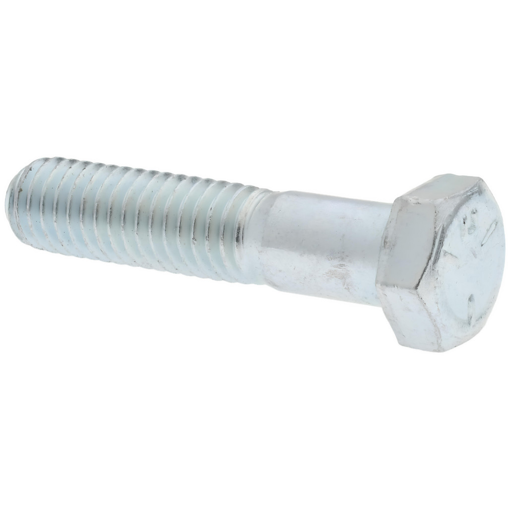 Made in USA 30057 Hex Head Cap Screw: 3/8-16 x 1-3/4", Grade 5 Steel, Zinc-Plated Image