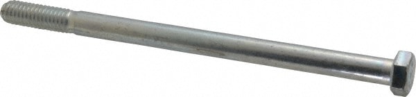 Made in USA MSC30070 Hex Head Cap Screw: 3/8-16 x 6", Grade 5 Steel, Zinc-Plated Image