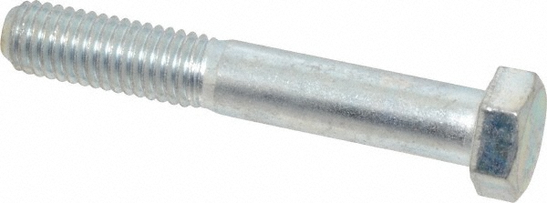 Made in USA 30113 Hex Head Cap Screw: 1/2-13 x 3-1/4", Grade 5 Steel, Zinc-Plated Image