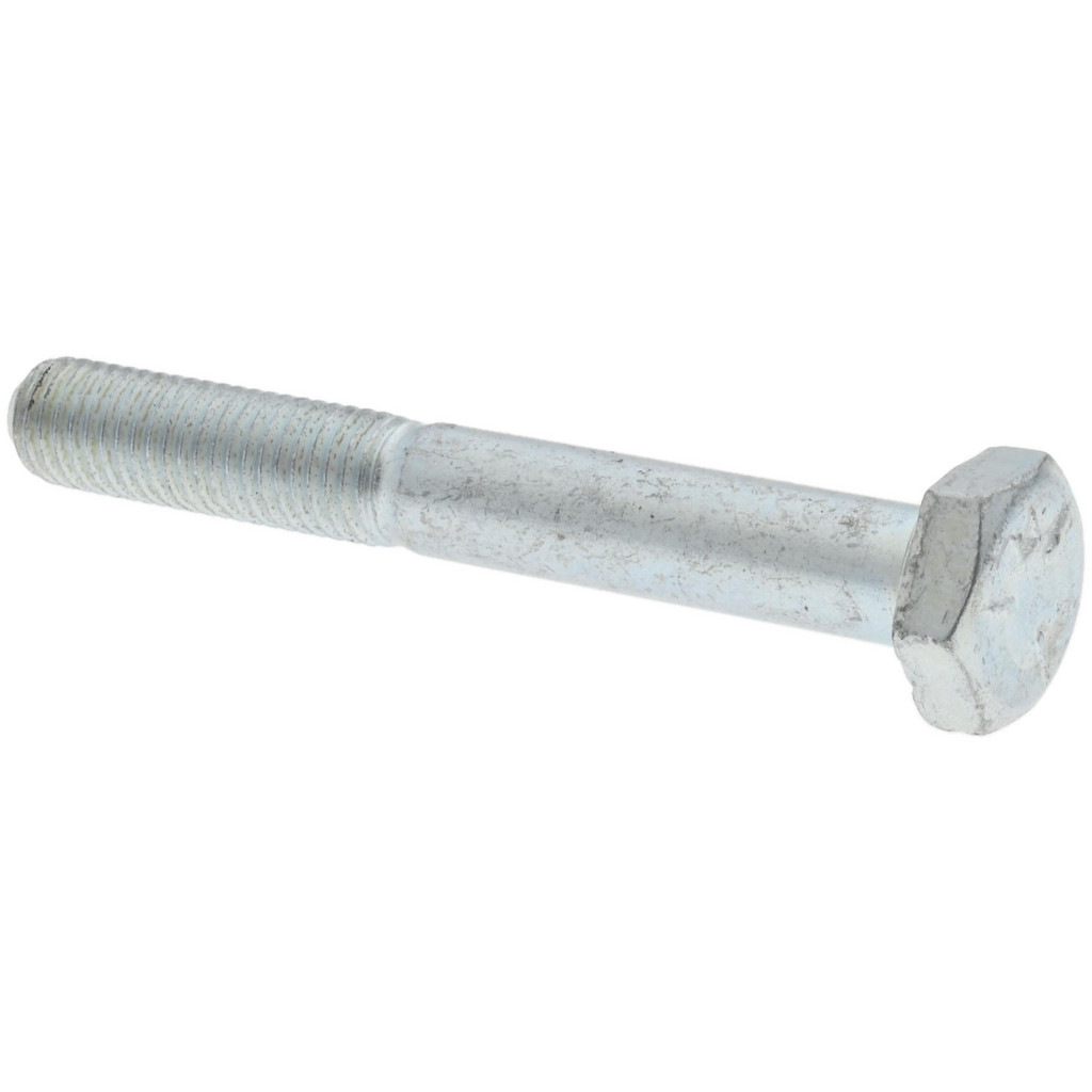 Made in USA 30183 Hex Head Cap Screw: 1/4-28 x 2", Grade 5 Steel, Zinc-Plated Image