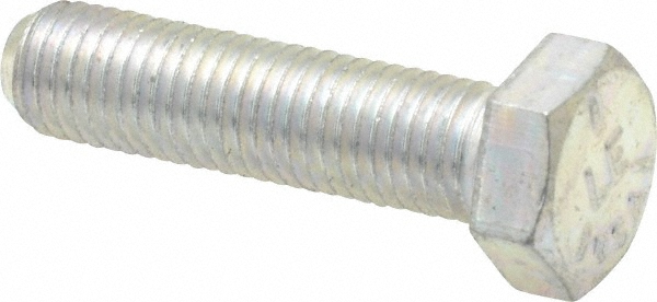 Made in USA 30205 Hex Head Cap Screw: 5/16-24 x 1-1/4", Grade 5 Steel, Zinc-Plated Image