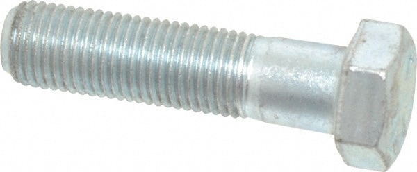 Made in USA 30231 Hex Head Cap Screw: 3/8-24 x 1-1/2", Grade 5 Steel, Zinc-Plated Image