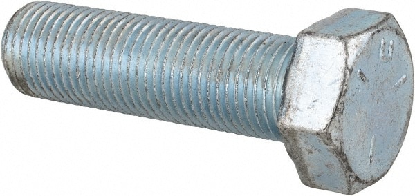 Made in USA 30282 Hex Head Cap Screw: 1/2-20 x 1-3/4", Grade 5 Steel, Zinc-Plated Image