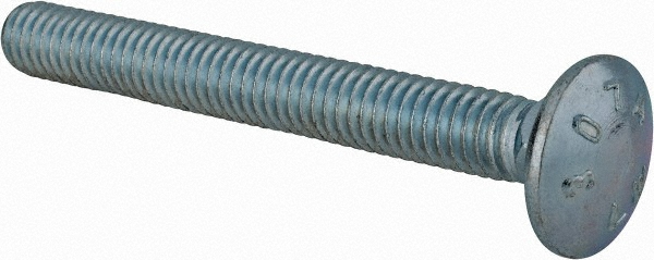 Value Collection 489051PS Carriage Bolt: 5/16-18, 2-3/4" Length Under Head, Square Neck Image