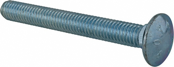Value Collection 489079PR Carriage Bolt: 3/8-16, 3-1/4" Length Under Head, Square Neck Image