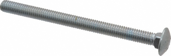 Value Collection 489084PR Carriage Bolt: 3/8-16, 5" Length Under Head, Square Neck Image