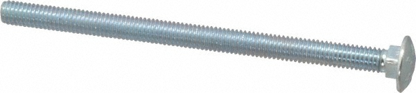Value Collection 489086PS Carriage Bolt: 3/8-16, 6" Length Under Head, Square Neck Image