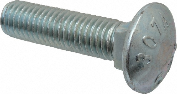 Value Collection 489114PR 1/2-13 UNC 2" Length Under Head, Standard Square Neck, Carriage Bolt Image