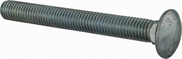 Value Collection 489122PS Carriage Bolt: 1/2-13, 4-1/2" Length Under Head, Square Neck Image