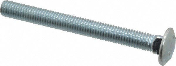 Value Collection 489123PR Carriage Bolt: 1/2-13, 5" Length Under Head, Square Neck Image