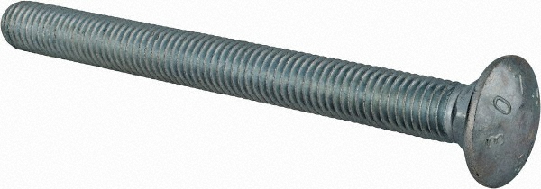 Value Collection 489124PS Carriage Bolt: 1/2-13, 5-1/2" Length Under Head, Square Neck Image