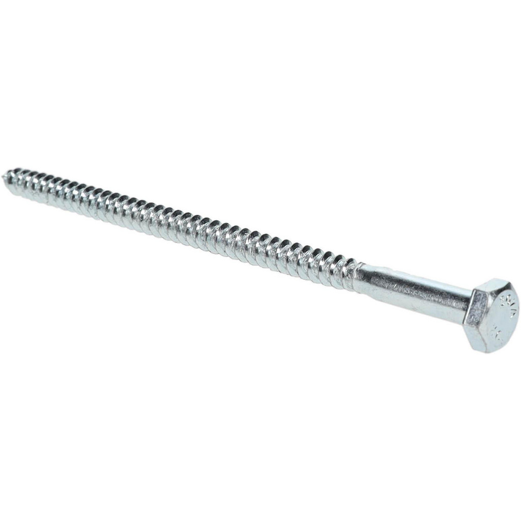 Value Collection R50000262 1/4" Screw, 5" Length Under Head, Steel, Hex Head Lag Screw Image