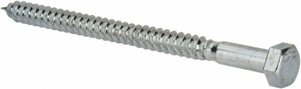Value Collection 486267P 5/16" Screw, 4-1/2" Length Under Head, Steel, Hex Head Lag Screw Image