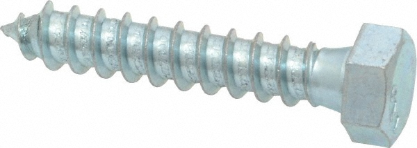 Value Collection 486326PR 3/8" Screw, 2" Length Under Head, Steel, Hex Head Lag Screw Image