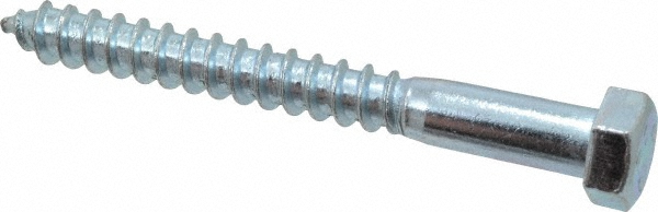 Value Collection 486356PS 3/8" Screw, 3-1/2" Length Under Head, Steel, Hex Head Lag Screw Image