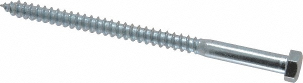Value Collection 486376PS 3/8" Screw, 6" Length Under Head, Steel, Hex Head Lag Screw Image