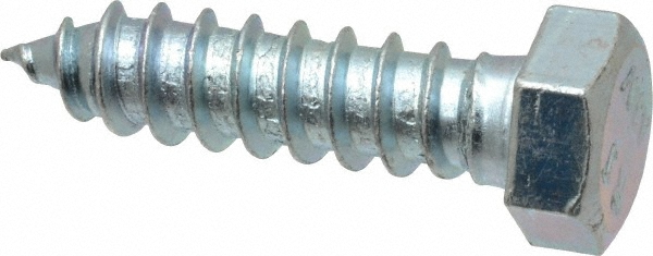 Value Collection 486526PS 1/2" Screw, 2" Length Under Head, Steel, Hex Head Lag Screw Image