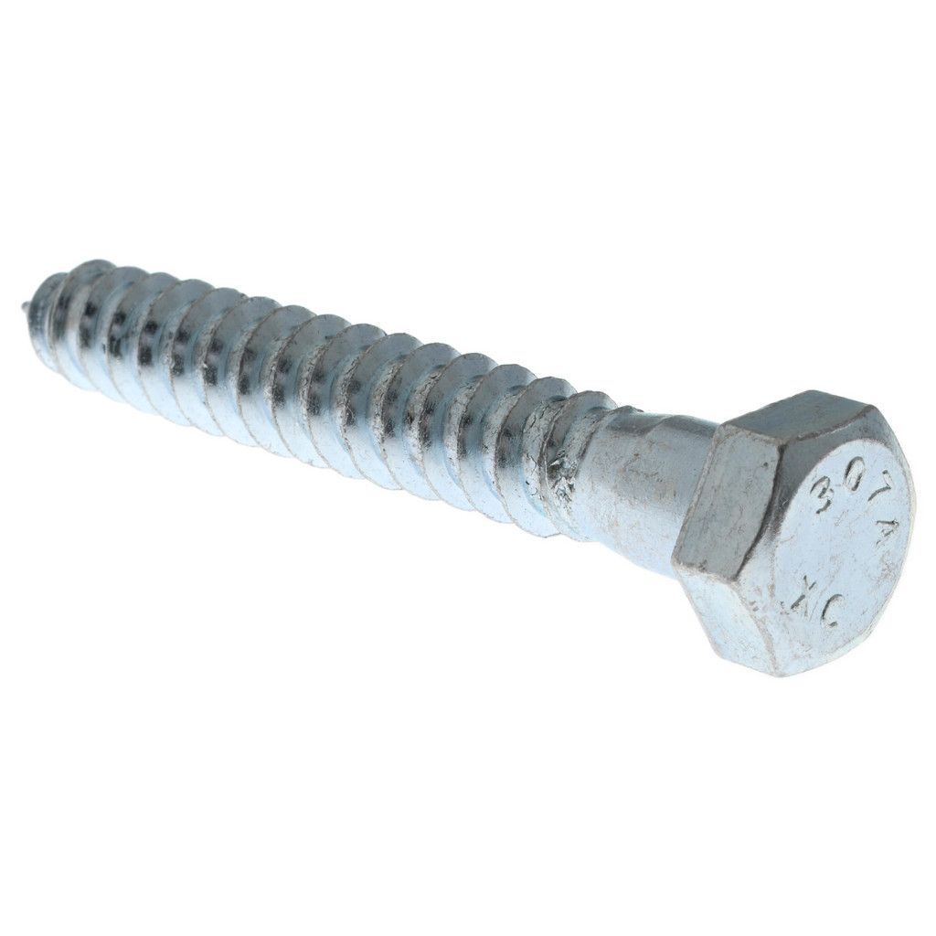 Value Collection R50000267 1/2" Screw, 3-1/2" Length Under Head, Steel, Hex Head Lag Screw Image