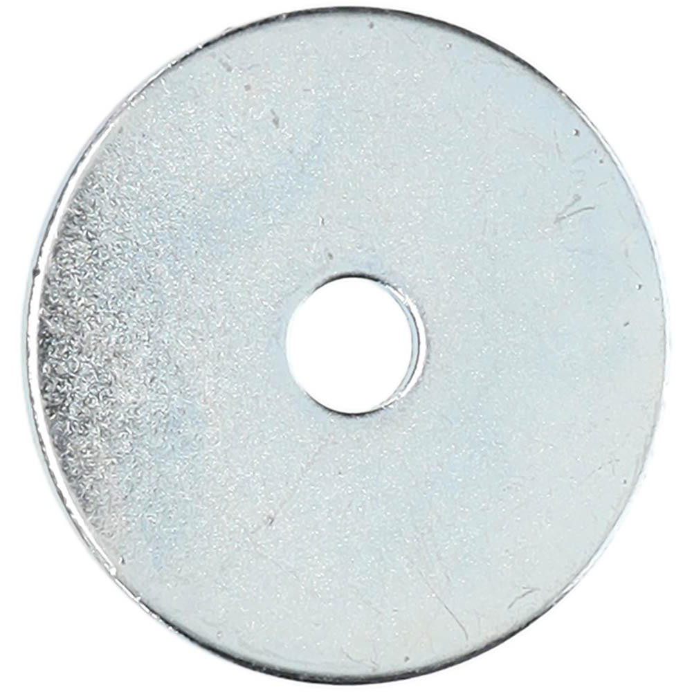 C-PAK 1/4" USS Flat Washers – Zinc Plated, Pack Of 100, Corrosion Resistant Hardware For Bolts & Screws