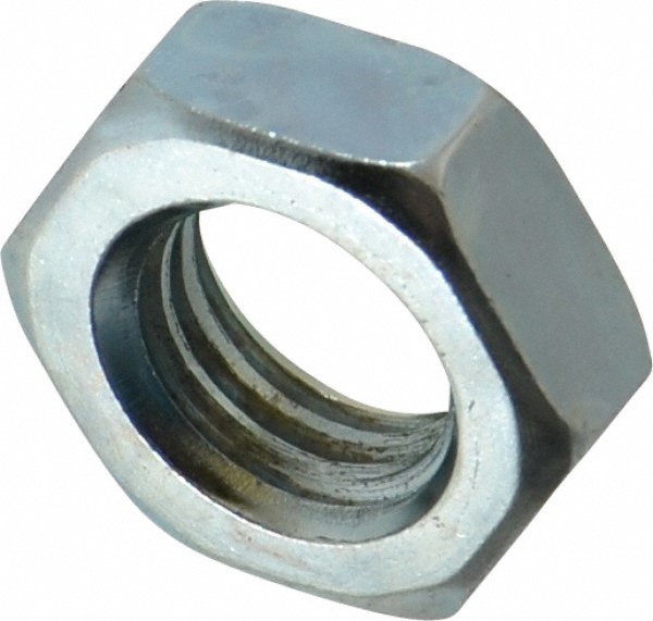 Value Collection 330150PS Hex Nut: 9/16-12, Grade 2 Steel, Zinc-Plated Image