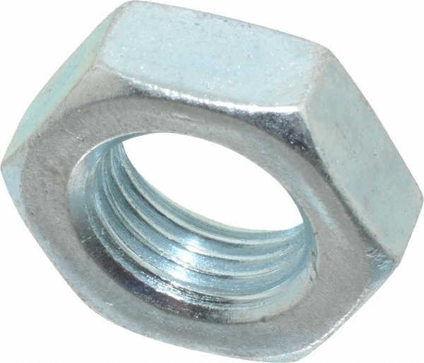 Value Collection 330450PS Hex Nut: 9/16-18, Grade 2 Steel, Zinc-Plated Image