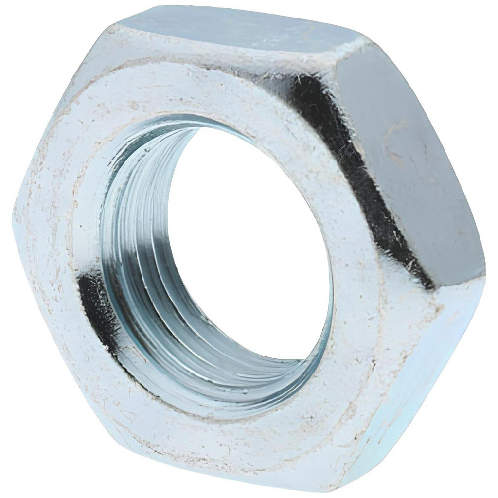 Value Collection 330450PS Hex Nut: 9/16-18, Grade 2 Steel, Zinc-Plated Image