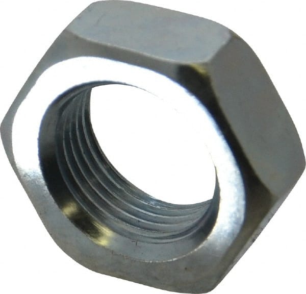 Jam Thin Hex Nuts Plated Steel 7/16-20 UNF 