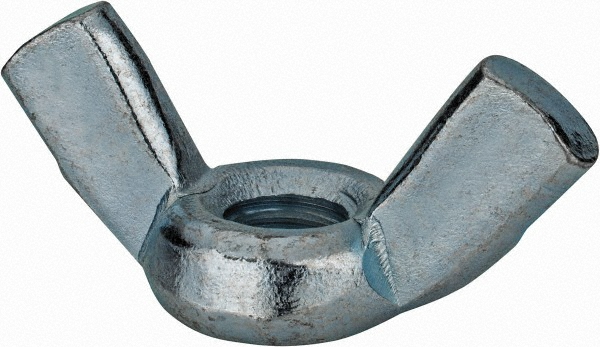 Value Collection 863169PS 7/16-14 UNC, Zinc Plated, Steel Standard Wing Nut Image