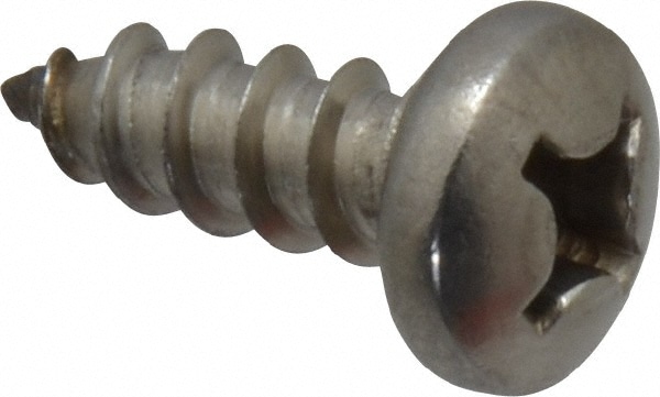 Value Collection R83922248 Sheet Metal Screw: #12, Pan Head, Phillips Image