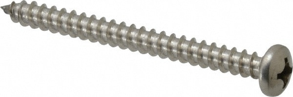 Value Collection R83922440 Sheet Metal Screw: #12, Pan Head, Phillips Image