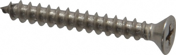 Value Collection R83922841 Sheet Metal Screw: #10, Flat Head, Phillips Image