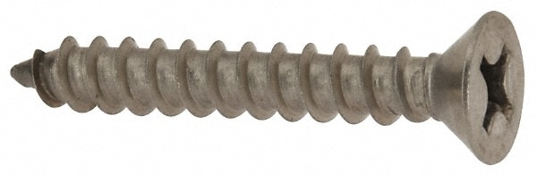 Value Collection R83922884 Sheet Metal Screw: #12, Flat Head, Phillips Image