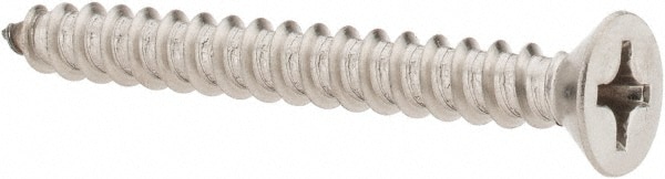 Value Collection R83922892 Sheet Metal Screw: #12, Flat Head, Phillips Image