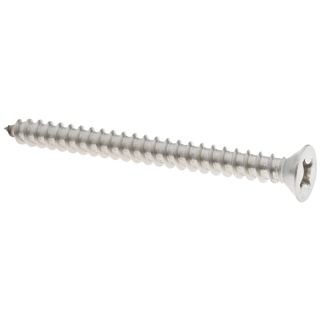 Value Collection R83922944 Sheet Metal Screw: #12, Flat Head, Phillips Image
