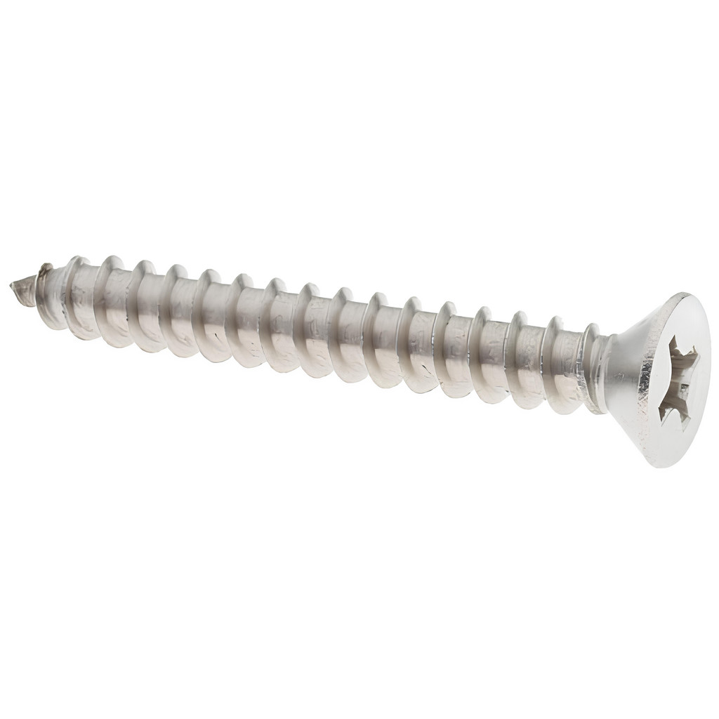 Value Collection R83922930 Sheet Metal Screw: #14, Flat Head, Phillips Image