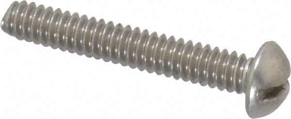 Value Collection R83924494 Machine Screw: #10-24 x 1-1/4", Round Head, Slotted Image