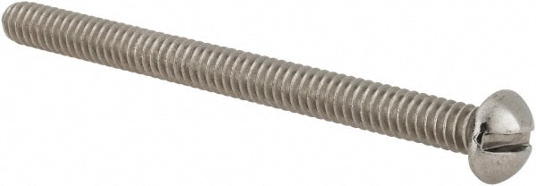 Value Collection R83924026 Machine Screw: #10-24 x 2-1/2", Round Head, Slotted Image