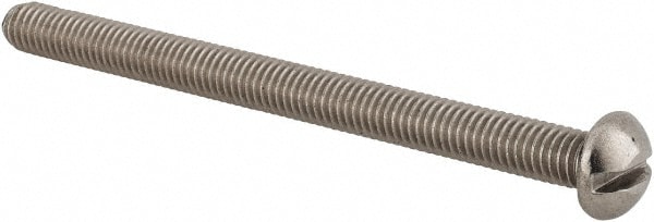 Value Collection R83924668 Machine Screw: #10-32 x 2-1/2", Round Head, Slotted Image