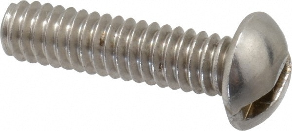 Value Collection MSC-87924742 1/4-20 UNC, 1" Length Under Head Slotted Drive Machine Screw Image