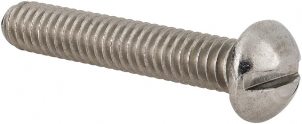 Value Collection R83924363 Machine Screw: 1/4-20 x 1-1/2", Round Head, Slotted Image