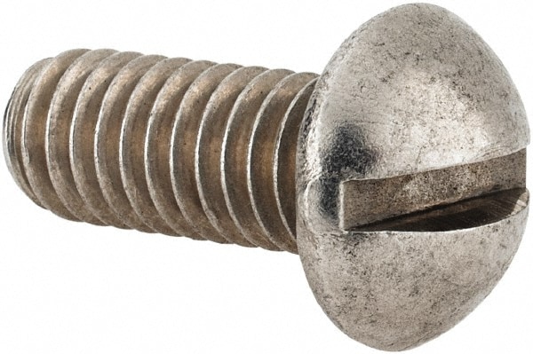 Value Collection R83924866 Machine Screw: 5/16-18 x 3/4", Round Head, Slotted Image