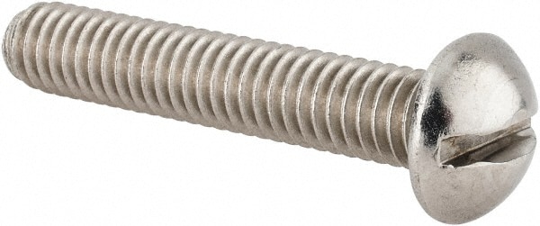 Value Collection R83924916 Machine Screw: 5/16-18 x 1-3/4", Round Head, Slotted Image