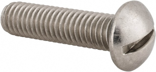 Value Collection R83920428 Machine Screw: 3/8-16 x 1-1/2", Round Head, Slotted Image