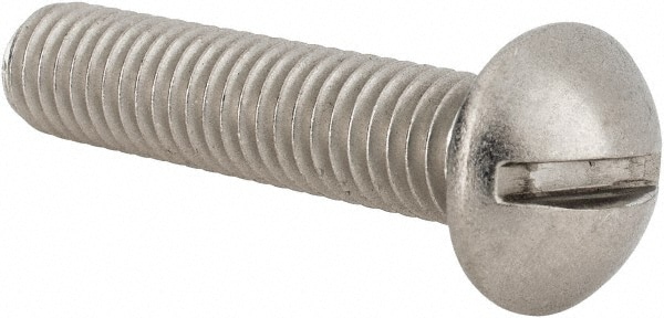 Value Collection R83920446 Machine Screw: 3/8-16 x 1-3/4", Round Head, Slotted Image