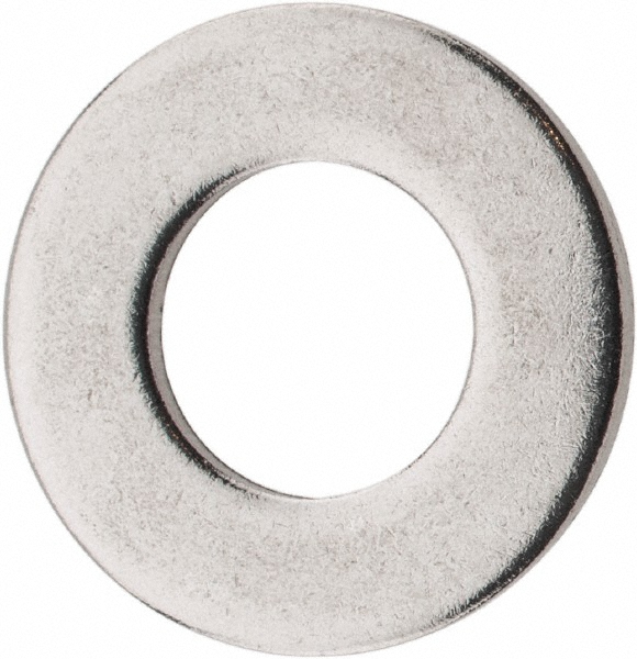 Albany County Fasteners Flat Washers – 18-8 Stainless Steel, Sizes #4 To 2, Standard