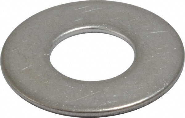 Value Collection 93769 1/2" Screw Standard Flat Washer: Grade 18-8 Stainless Steel Image
